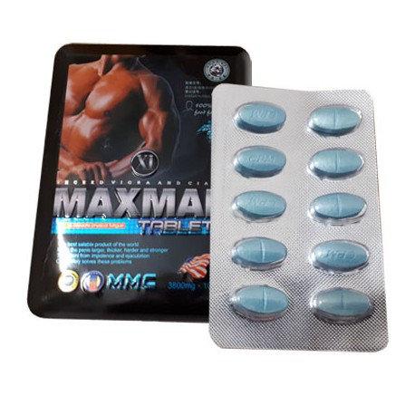MaxMan-11 (лекарські трави для ерекції) відновлення потенції природними засобами (10 таб по 3800 мг)