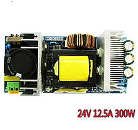 Импульсный Блок питания, AC-DC преобразователь 220-24V 12.5А 300W