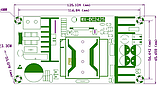 Імпульсний блок живлення, AC-DC-перетворювач 220-36 V 7 А 250 W, фото 2
