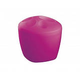 СТАКАН ДЛЯ ЗУБНИХ ЩеТОК МАЛІНОВИЙ KASKADA 02912, фото 4