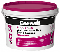 CT 54 SILICATE AERO лугостійка фарба Силікатна фасадна, 10л