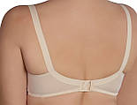 Коригувальний бюстгальтер великого розміру без кісточок, сливовий, фото 3