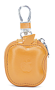 Чохол-сумка Oloka для навушників Apple AirPods з карабіном Коричневий (123177)