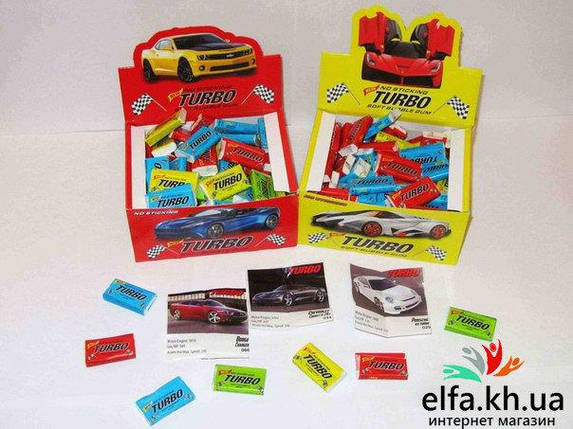 Жувальна гумка Turbo, фото 2