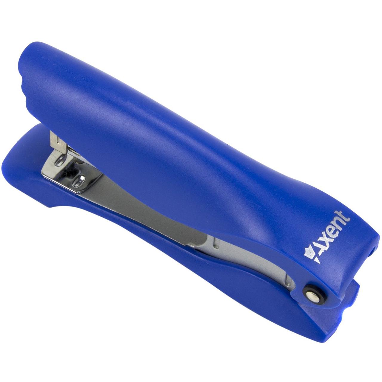 Степлер "Axent" 24/6 25арк 4805-02 Ultra синій, фото 1