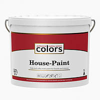 СOLORS House-Paint полуматовая краска для интерьера 9л База С