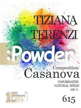 Парфумерна олія (615) версія аромату Тіціана Теренці Casanova — 15 мл композит у ролоні