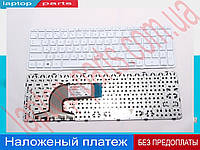 Клавиатура HP Pavilion 15-E 15T-E 15Z-E 15-N 15T-N 15Z-N series rus белая с рамкой type 2