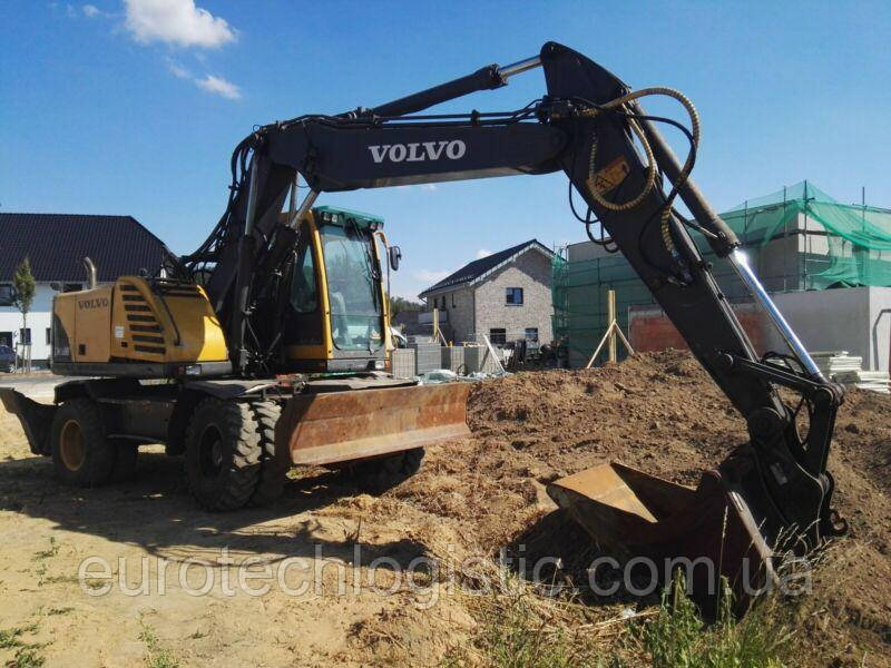 Колісний екскаватор Volvo EW160.