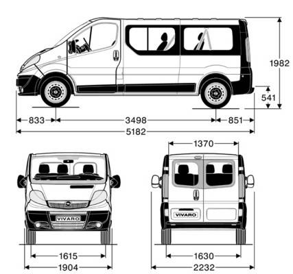 Деталі кузова Renault Trafic, Opel Vivaro