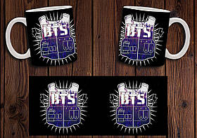 Чашка "BTS" / Кружка БТС №19