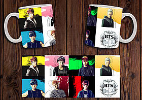 Чашка "BTS" / Кружка БТС №21