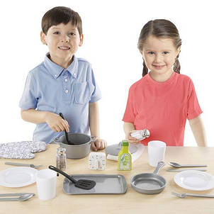 Дитячий іграшковий посуд Набір кухонного приладдя Melissa&Doug, фото 3
