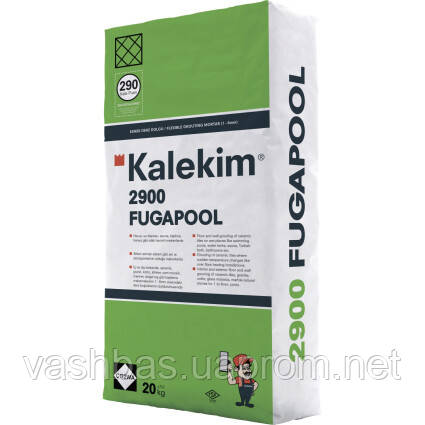 Kalekim Вологостійка затирка для швів Kalekim Fugapool 2921 (20 кг) уцінна