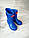 Фірмові дитячі чоботи Krocs. Німеччина — Україна. Блакитні, фото 10