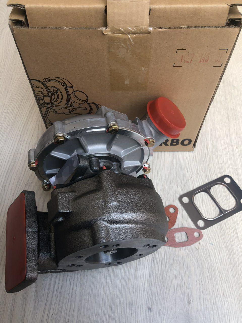 Турбокомпресор (турбіна) ТКР К27-115-02 Чешка (двигун КАМАЗ 740.13, 740.14 автомобіль КАМАЗ ЄВРО-1)Ліва, фото 1