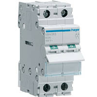 Вимикач навантаження 2p 63А SBN263 Hager