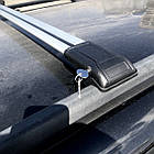 Поперечки на рейлінги Citroen Jumpy (2007-2016) 2 шт. Аеродинамічні (WingCarrier) Сірі, фото 2