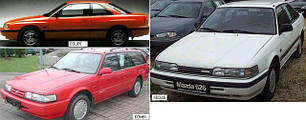 Дзеркала для Mazda 626 GD 1988-92