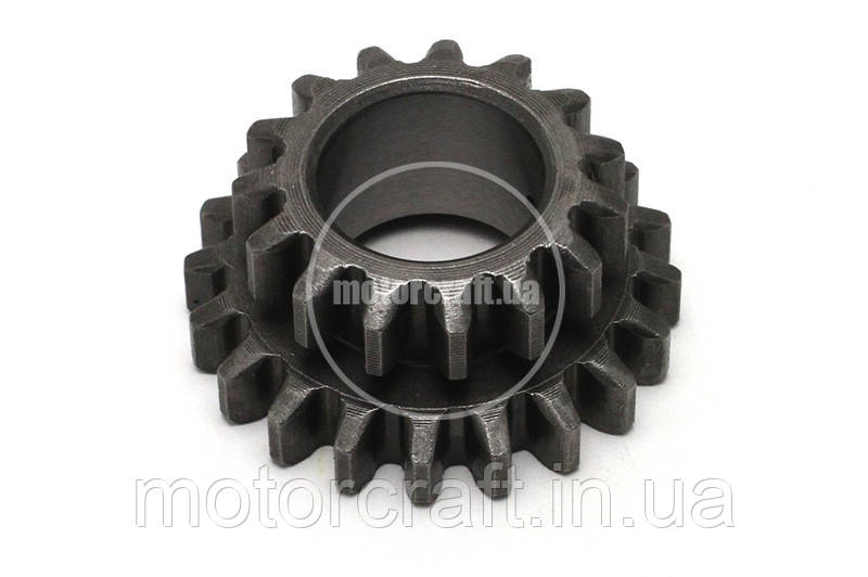 Шестірня подвійна вала реверсу Z = 15/20 — Т105 — 135, фото 1