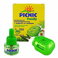 Набір Picnic Family 45 ночей фумігатор+рідина
