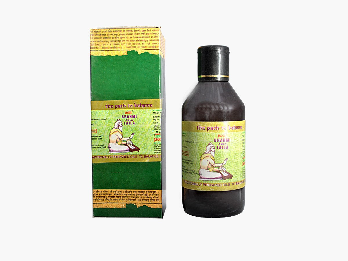 BRAHMI AMLA TAILA (200ML) JAGGI, МАСЛО ДЛЯ ГОЛОВЫ БРАМИ АМЛА ТЭИЛ. Распродажа