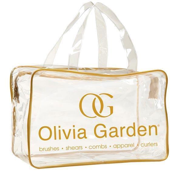 Сумка подарункова Olivia Garden для щіток із золотим кантом (GOPVC), фото 1