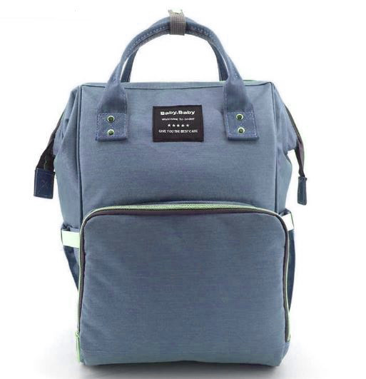 Сумка-рюкзак для мам Baby Bag 5505, синий, фото 1