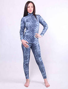 Комплект водолазка с лосинами "Джинс" р. 44