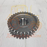 Шестерня ЮМЗ 2-ї та 4-ї передачі змінна | КПП | Z=32/21 | вир-во Україна | 40-1701117, фото 2