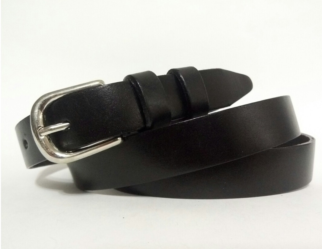 Шкіряний жіночий ремінь 20 мм 