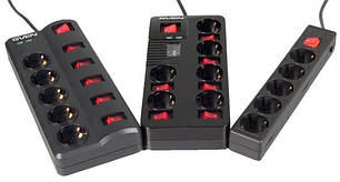 Мережеві фільтри і подовжувачі