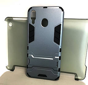 Чохол для Samsung M20, M205 накладка на бампер протиударний Honor Spase сірий