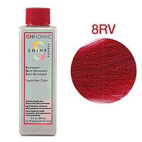 Стойкая безаммиачная жидкая краска для волос CHI Ionic Shine Shades Liquid Color 89 мл 8RV (Очень светлый красно-фиолетовый плюс)