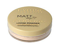 Пудра для обличчя Eveline Cosmetics Matt My Day Banana розсипчаста матуюча 6 г, фото 2