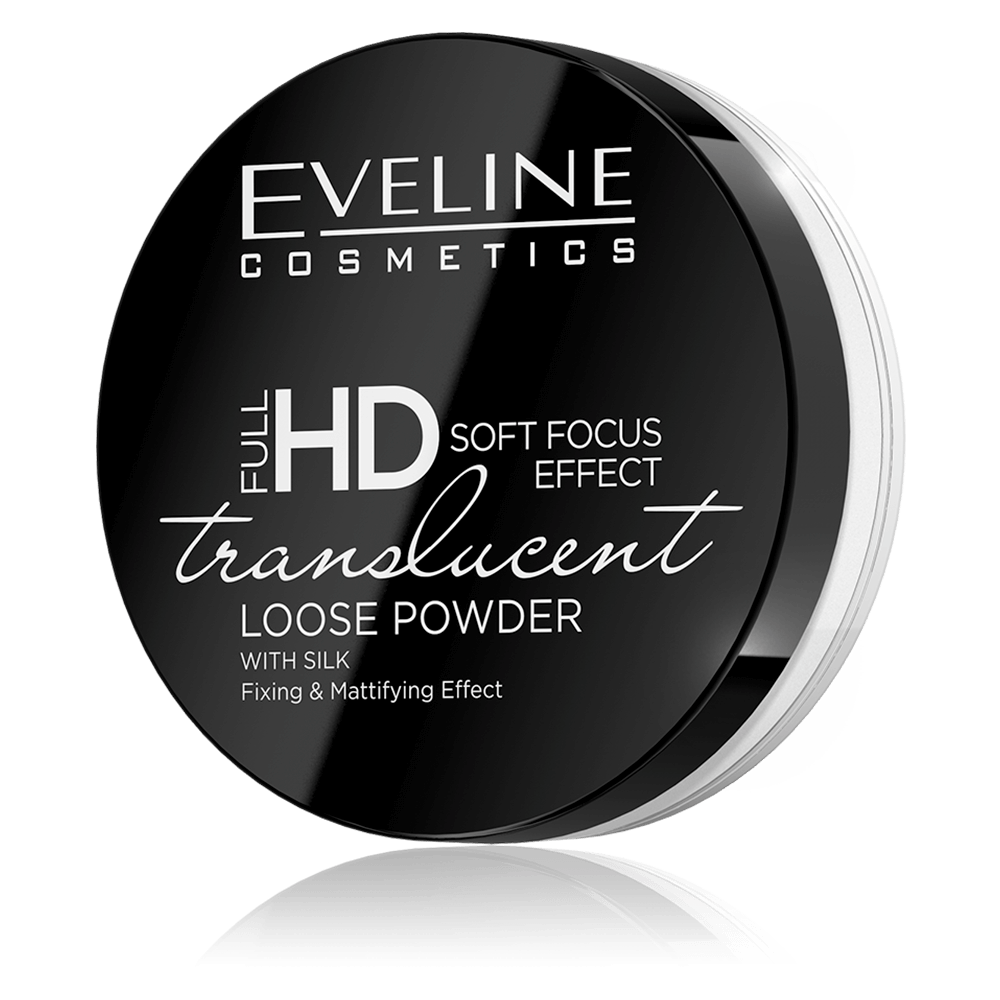 Пудра для обличчя Eveline Cosmetics Full HD Translucent Loose Powder розсипчаста фіксуюча 6 г