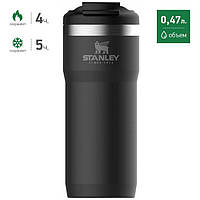 Термокружка Stanley THE TWIN-LOCK TRAVEL MUG чёрная 10-06443-016