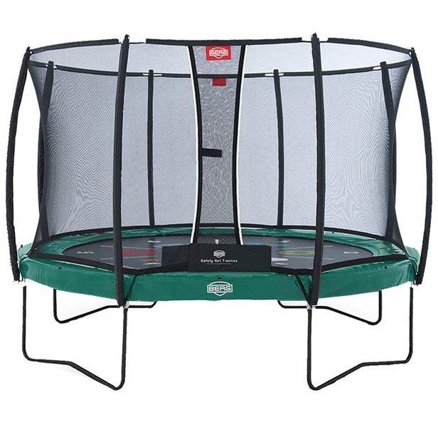 Батут BERG Elite 330 green із захисною сіткою Deluxe