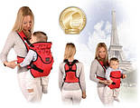Рюкзак Sunny N12 Zaffiro ТМ Womar призначений для дітей від 3 до 24 місяців життя (вагою від 5 до 13 кілограмів).