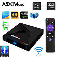 A5X max TV Box 4Gb/32Gb Android 8.1 smart tv box