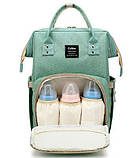 Сумка-рюкзак для мам Baby Bag 5505, бирюзовый, фото 2