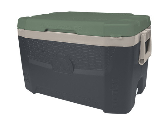 Изотермический контейнер Sportsman Quantum 55, 52 л пластик Хаки (Time Eco TM)