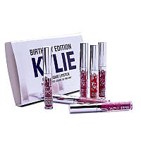 Набір рідких матових помад KYLIE Birthday Edition Matte Liquid Lipstick 6 в 1