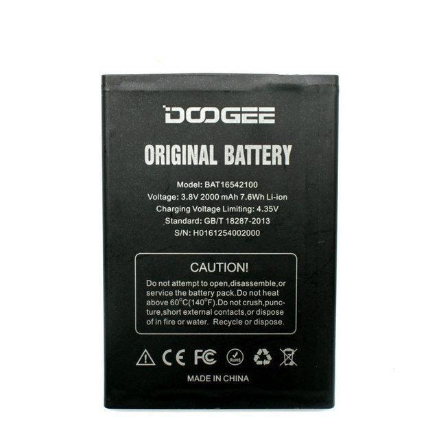 Акумулятор для мобільного телефону Doogee X9 Mini/BAT17542100/BAT17542300, (Li-ion 3.8 V 2000mAh)