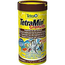 Tetra Min Granules 250 ml основний універсальний корм для акваріумних риб