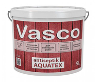 VASCO Antiseptik AQUATEX антисептик для дерева глянцевый 9л