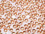 Стрази клейові (на клей) Premium Light Peach SS10 Non-hot Fix 100 шт. Стрази холодної фіксації, фото 3