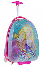 Детский чемодан дорожный на колесах «YES» Barbie