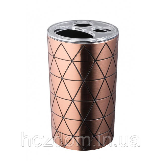 Стакан для зубних щіток мідь STAR 07127, фото 1