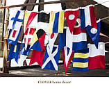 Набір декоративних корабельних сигнальних прапорців (10 шт.), фото 4